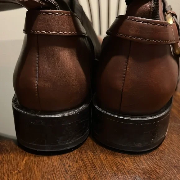 Johnston & Murphy Women's Brown Knee-High Riding Boots- genuine leather - Picture 14 of 16